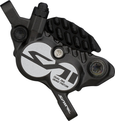 Shimano Pinza de frenos Saint BR-M820 con pastillas metálicas - negro/Set/ninguno