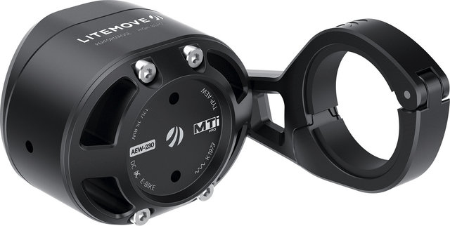 Litemove AEW-230 LED HB/LB E-Bike Front Light for Handlebar Mounting with StVZO - black/950