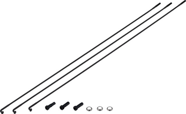 Zipp Ersatzspeichenkit für 3ZERO MOTO 27,5" - black/282 mm
