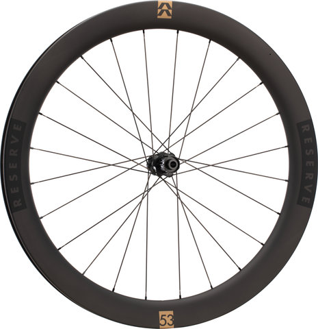 Reserve 48|53 GR / DT 350 Disc Center Lock Carbon Wheelset 28" - black | 142 mm | 100 mm | Shimano Road | 28"