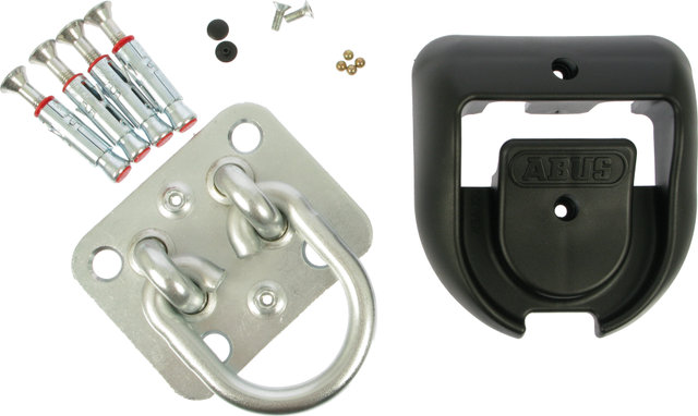 ABUS Granit WBA 100 Wall & Floor Anchor - black