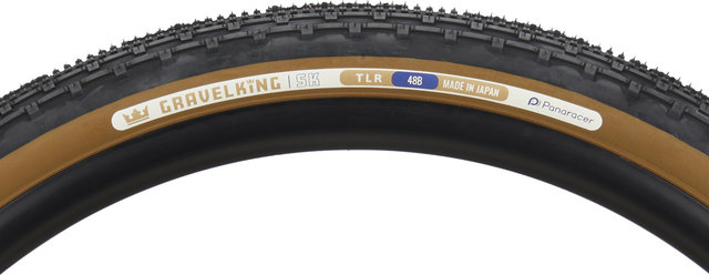 Panaracer Pneu Souple GravelKing SK TLR 27,5" Modèle 2024 - black-brown/27,5x1,90 (48-584)