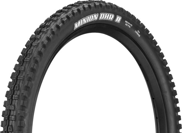 Maxxis Cubierta de alambre Minion DHR II MaxxPro Downhill 26" - negro/26 /60 /61-559/2.4 