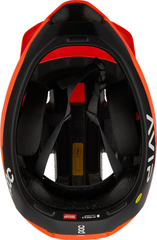 POC Otocon Race MIPS Helmet - fluorescent orange AVIP-uranium black matt/51 - 54 cm