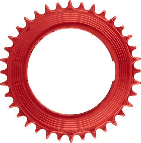 Garbaruk Thread Mount Chainring for SRAM XX/XX SL PM 3 mm Round - red/36/36 
