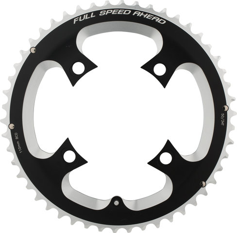 FSA Kettenblatt Road PowerBox Carbon ABS, N-11, 4-Arm, 110 mm Lochkreis - black/50 Z