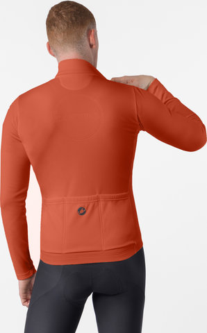 Castelli Competizione Thermal L/S Trikot - paprika | M