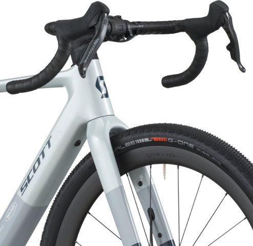 Scott Solace 20 Carbon 28" e-gravel bike - squid blue-beluga grey | 28" | XS
