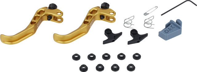 OAK Components SH Brake Lever Set for Shimano - gold