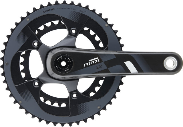 SRAM Force 22 pédalier, axe 30mm - emballage d'atelier - noir/170,0 mm