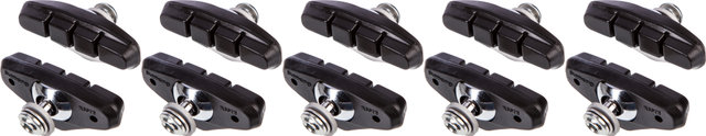 Shimano Bremsschuhe R50T2 für Tiagra, Sora (BR-4600) - 5 Paar - schwarz