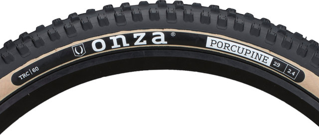 Onza Pneu Souple Porcupine TRC MC60 Skinwall 29" - noir-brun/29 /61 /61-622/2.4 
