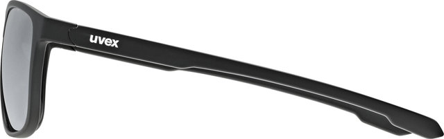 uvex LGL 52 Brille - black matt/mirror silver