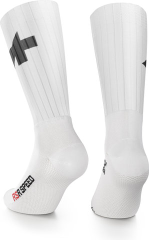 ASSOS RSR Speed Socken - white series/39 - 42