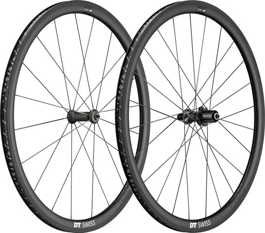 DT Swiss PRC 1400 SPLINE® 35 Wheelset - UD carbon/Non Boost/Non Boost/130 mm/100 mm/28"/Shimano Road/100 mm/Shimano Road/100 mm/130 mm