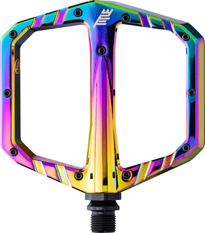 Title MTB CONNECT platform pedals - oilslick/105 mm/111 mm