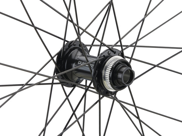 bc basic Mountain Deore Disc Center Lock DT Swiss 533D 29" Laufrad - schwarz | 29" VR 15x100