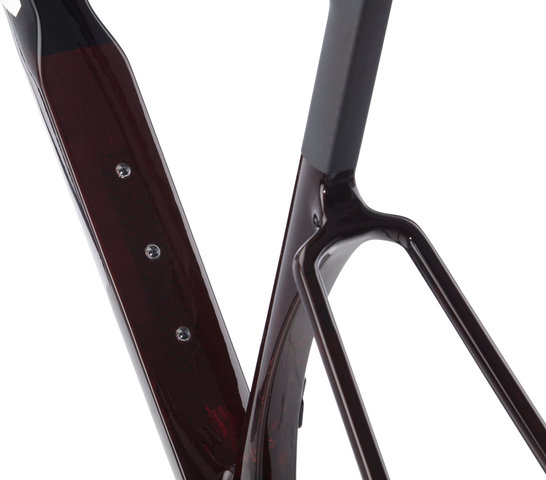 3T Kit de Cadre en Carbone Exploro RaceMax ITALIA - rosso/M/Axe Traversant 12 mm