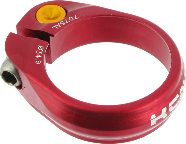 KCNC Road Pro SC9 Sattelklemme - rot/34,9 mm