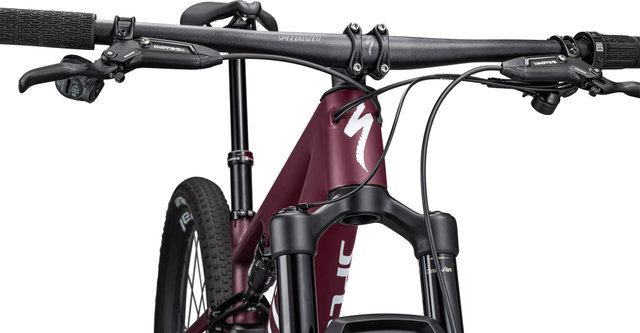 Specialized Bicicleta de montaña Epic 8 Expert AXS Carbon 29" - satin bordeaux metallic-white | 120 mm | 170,0 mm | 44 mm | S | 29"