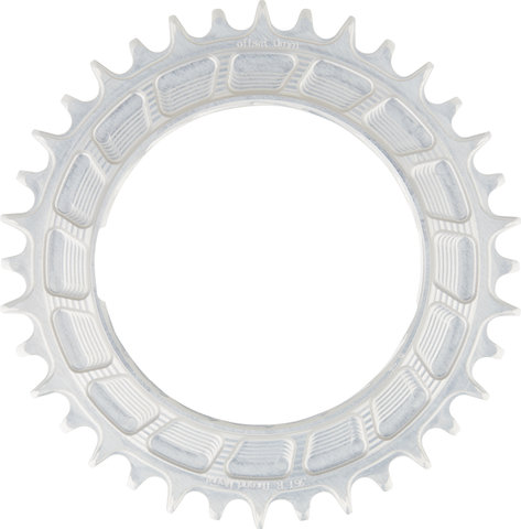 Garbaruk Thread Mount Chainring for SRAM XX/XX SL PM 0mm Round - silver/36/36 