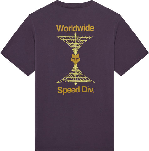 Fox Head T-shirt Image Print 195 Original SS - plum perfect | S