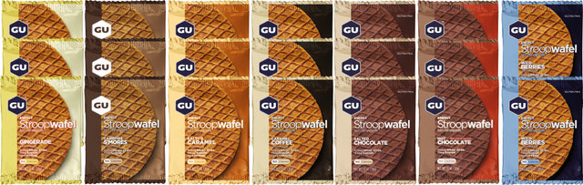 GU Energy Labs Stroopwafel energético - 20 unidades - all in