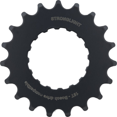 Stronglight Pignon VAE pour Transmissions Bosch Gen2 - noir/19