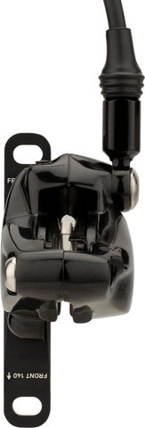 SRAM Apex 1 HRD FM Scheibenbremse mit Dropper Actuator - black/Vorderrad/links (seitenspezifisch)