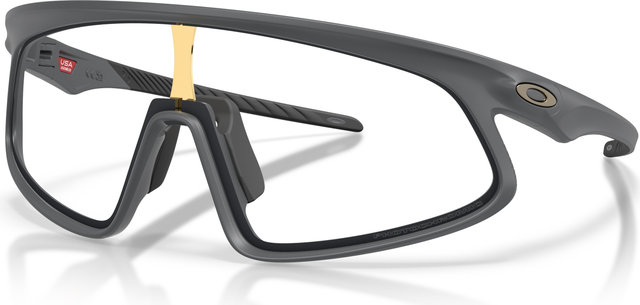 Oakley Lunettes de Sport RSLV 141 - matte carbon | clear to black iridium photochromic