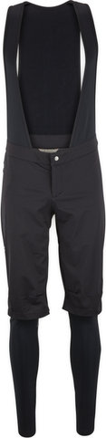 VAUDE Cuissard à Bretelles Mens Kuro Warm Hybrid Bib Tights - black/M