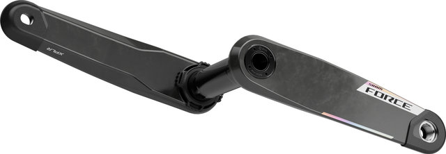 SRAM Force E1 XPLR DUB DM Carbon crank arm set - black/165.0 mm