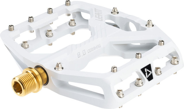 Leatt CeraMAG AllMtn 8.0 Ti Platform Pedals - cerabone/114 mm/100 mm