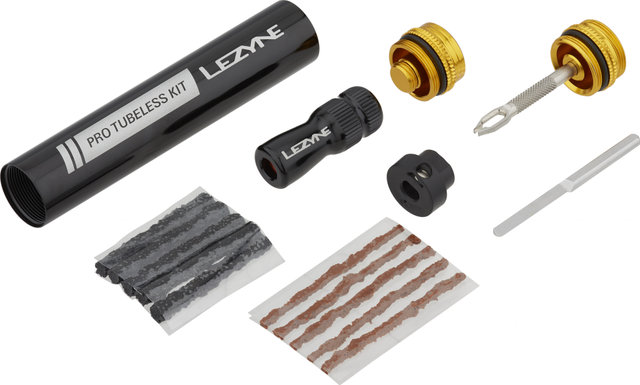 Lezyne Kit de Réparation Pro Tubeless Kit - noir-doré