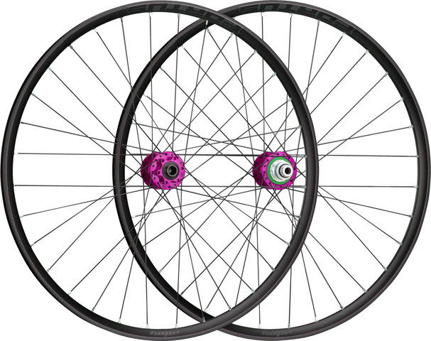 Hope Juego de ruedas Pro 4 + Fortus 30 Disc 6 agujeros 29" Boost - purple black | SRAM XD | Boost | 148 mm | 110 mm | Boost | 29" | 110 mm | SRAM XD | 110 mm | 148 mm