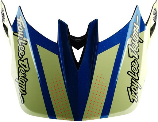 Troy Lee Designs Visera de repuesto para cascos D4 - drip glo yellow