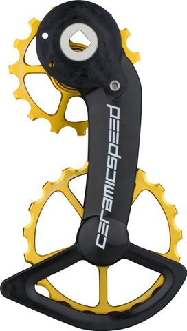 CeramicSpeed Sistema de engranajes OSPW para SRAM Rival AXS - gold/15 dientes (rueda guía), 19 dientes (rueda tensora)