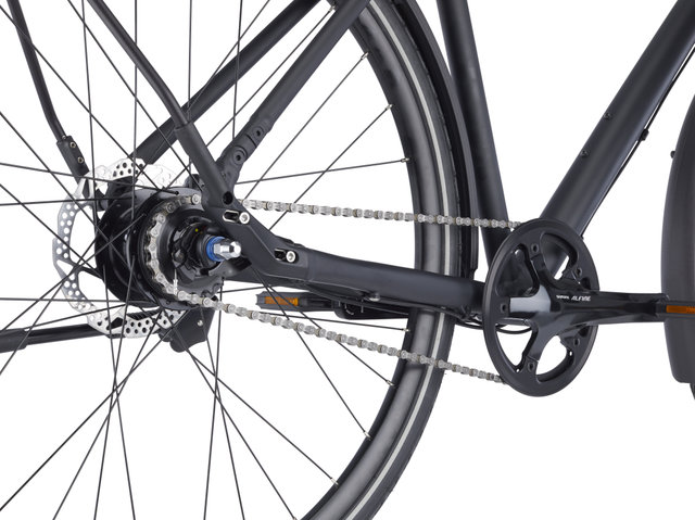 Vortrieb Modelo 1.2 bicicleta de hombre - negro azabache/28"/L