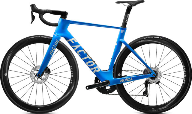 Factor MONZA Ultegra Carbon 28" Rennrad - solar blue/28"/M/170,0 mm