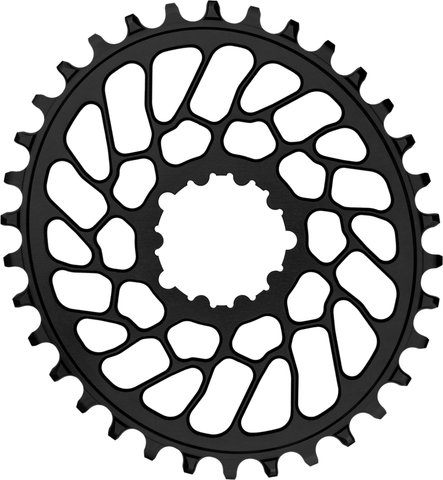 absoluteBLACK Plato Oval para SRAM Direct Mount 0 mm Offset - black/34 