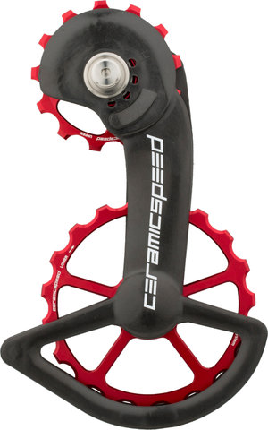 CeramicSpeed Sistema de engranajes OSPW Shimano Dura-Ace R9100 / Ultegra R8000-SS - red | 13 dientes (rueda guía), 19 dientes (rueda tensora)