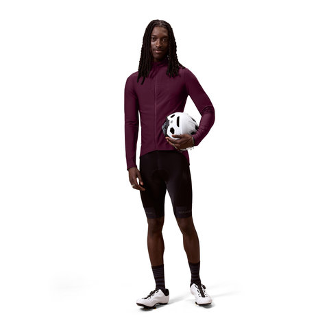 Endura AllTrack Race Roubaix Long Sleeve Jersey Men - black cherry | L