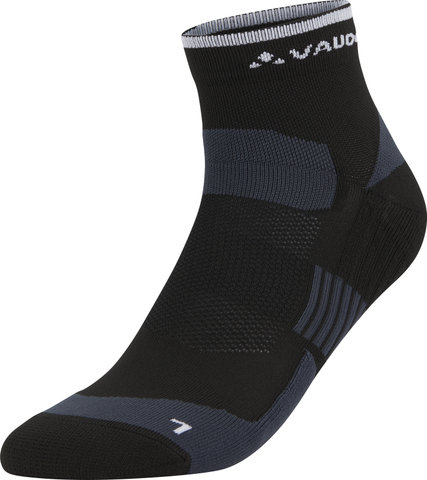 VAUDE Chaussettes Bike Socks Short - black/42 - 44