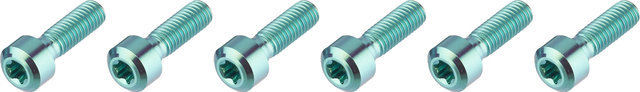 OAK Components Titanium Bolts for Eternal Stem - green