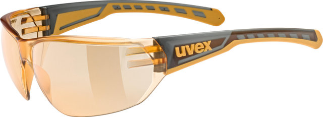 uvex Equate sports glasses - smoke-orange/orange