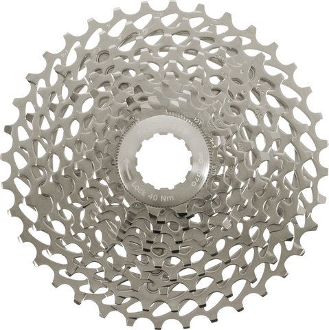 SRAM PG-1070 10-fach Kassette für Force / Rival / X9 - silber/12-36