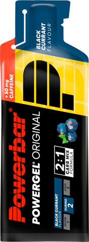 Powerbar PowerGel Original - 24 Stück - black currant - caffeine