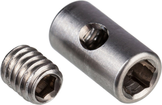 BikeYoke Kabelklemme für Revive / Kind Shock LEV - silber
