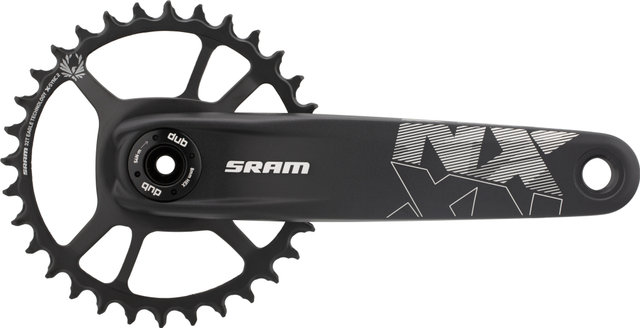 SRAM Juego de bielas NX Eagle Direct Mount DUB 12 velocidades - black/175,0 mm
