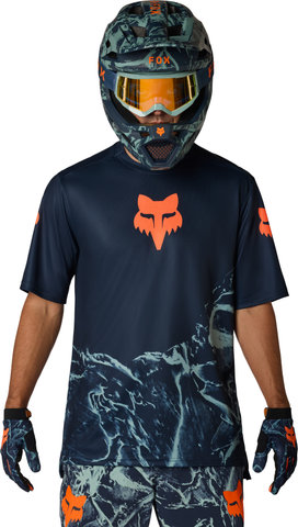 Fox Head Ranger Image Print S/S Jersey - arctic blue | S